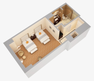 Double Queen Deluxe Guestroom - Waldorf Astoria