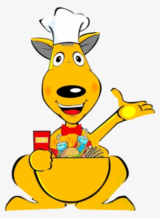 Clip Art Kangaroo Cartoon Images - 卡通 袋鼠