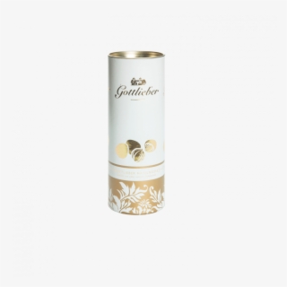 Hazelnuts With White Chocolate In An Elegant Tin - Bottle
