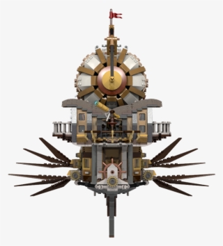 Steampunk Airship "pegasus" - Chandelier