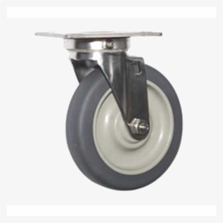 Eagle Cps6p-600 Plate Caster, Swivel, 6" Wheel Diameter,