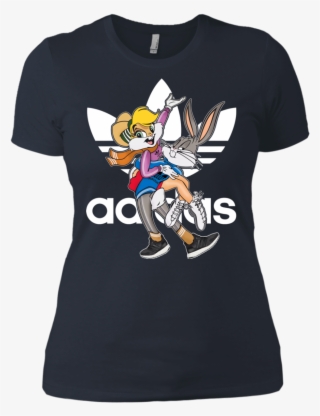 Bugs Bunny And Lola - Womens Hello Kitty T Shirt