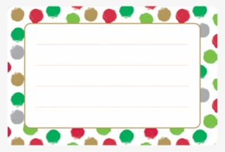 Christmas Spotty Gift Labels Christmas The Gift Wrap