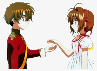 Card Captor Sakura Sakura And Syaoran Pose - Syaoran Li And Sakura Kinomoto