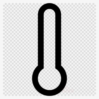 Empty Thermometer Icon Clipart Thermometer Clip Art - Play Icon Transparent Background