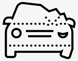 Crashed Car Icon