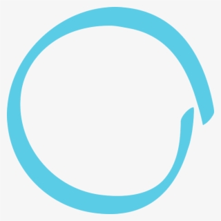 Circle With Blue Border