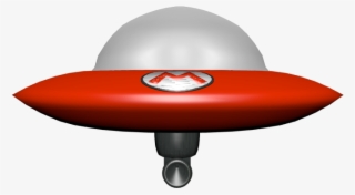 Mario Ufo Model Render Blender 2 63 By C E Studio-d5ywp9h - Illustration