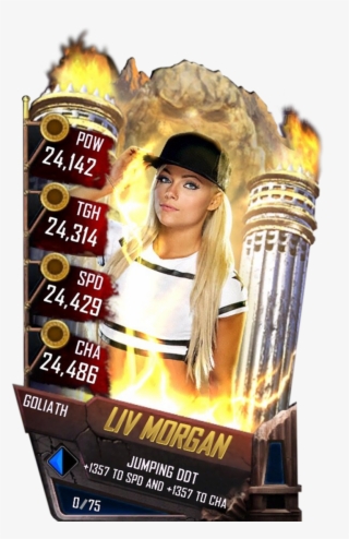 Livmorgan S4 20 Goliath - Wwe Supercard Goliath Cards