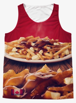 Canadian Poutine Unisex Tank Top
