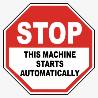 Stop Machine Starts Automatically Label - Stop À L Homophobie