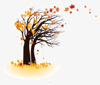 Autumn Trees, Autumn Leaves, Autumn Painting, Tree - Arbre Autumn Png