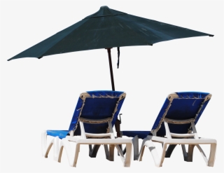 Beachchairs - Manandkidwalkingbeach - Chair Beach Umbrella Png