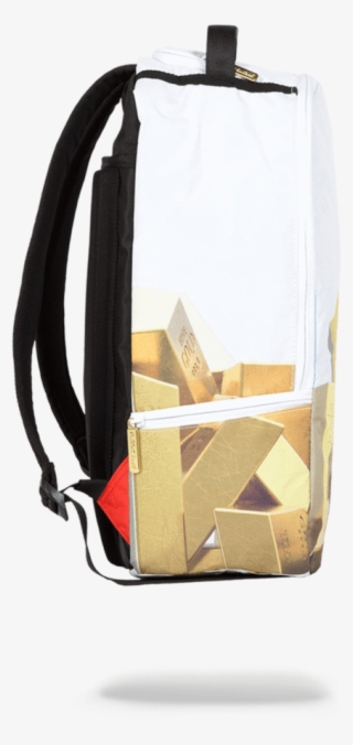 Sprayground- Gold Bricks Backpack - Sprayground Gold Bricks Backpack
