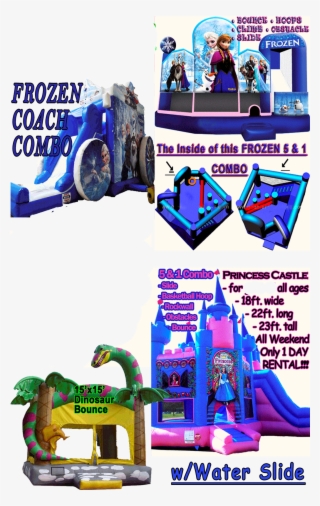 W/ Slide Louisville - Dinosaur Bounce House