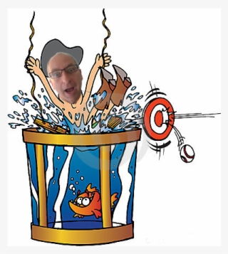 0 Replies 4 Retweets 2 Likes - Dunk Tank Clip Art