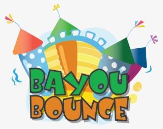 Bayou Bounce Logo - Bouncy Castle Clip Art