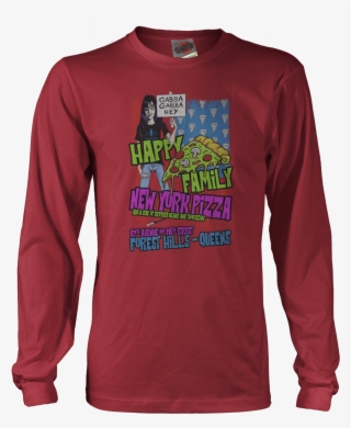 Ramones Inspired Happy Family Pizza T-shirt