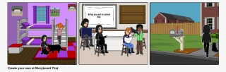 School-day - Cartoon