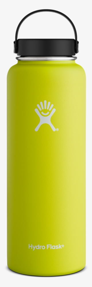 40 Oz Wide Mouth Citron Water Bottle From Aries Apparel - Blue 32 Oz Hydro Flask