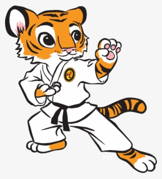 Karate Cartoon Tiger