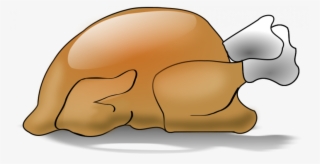 Cooked Turkey Png - Turkey Christmas Png - 600x328 Png Download - Pngkit