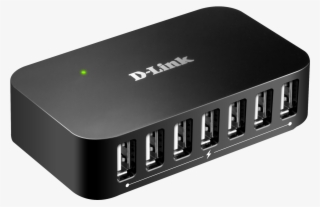 Dub-h7 D1 Side - D-link Dub H7 Hub - 7 Ports