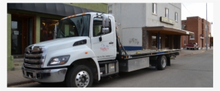 Flatbed Towing - Trailer Truck