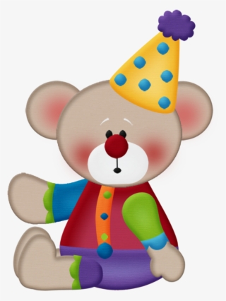 Clown Party, Circus Party, Art Birthday, Circus Birthday, - Payaso Tierno Animado