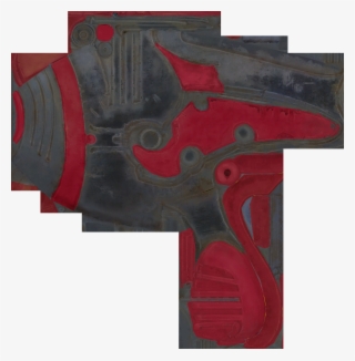 Red Alienblaster Texture For Fo4 - Red