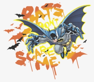 Batman Bats Dont Scare Me Youth T Shirt - Batman - Bats Don't Scare Me