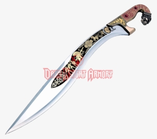 Limited Edition Sword Of Alexander The Great By Marto - Ferro Magnesium Fire Starter - Bushcraft Firesteel