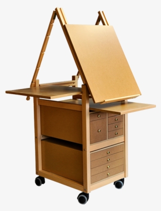 Easel With Drawers - Table Pour Artiste Peintre