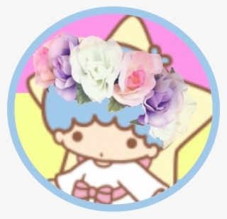 Sanrio Kiki Littletwinstars Flowercrown Icon Pansexual - Little Twin Stars