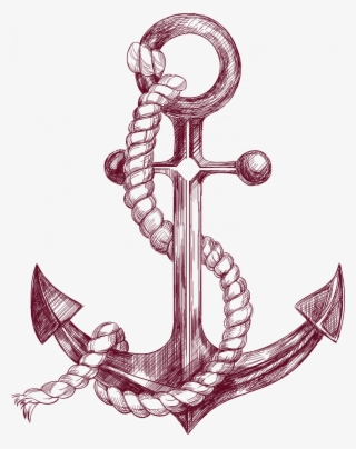 Large Size Of How To Draw A Cute Anchor An On Your - Якорь Рисунок