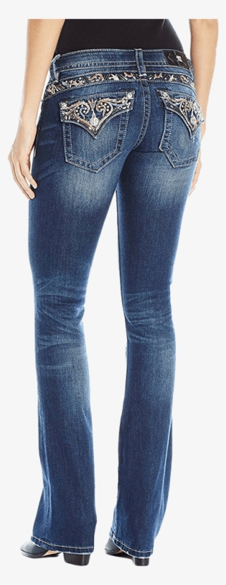 Miss Me Women's Boot Cut Jean - Dk 453