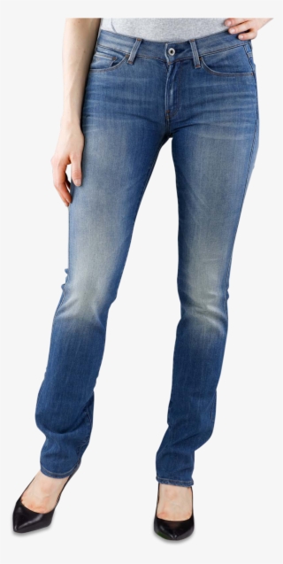 G-star 3301 Contour High Straight Jeans Medium Aged