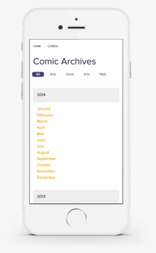 Explosm Iphone Archivepage V1 - Smartphone
