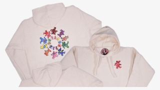 Grateful Dead Dancin' Bear Syf Natural Baja Hoodies