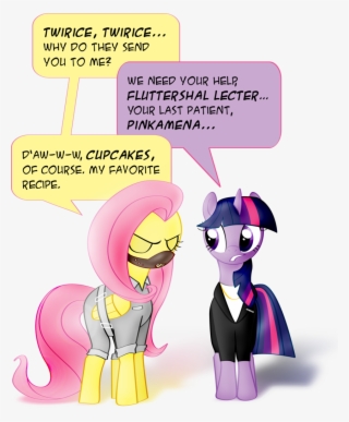 Artist Fanfic Cupcakes Fluttershy Gag Png Hannibal - Silence Of The Lambs Crossover