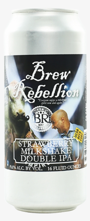 Brew Rebellion Strawberry Milkshake Double Ipa - Brew Rebellion Beers