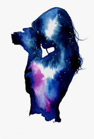 The Starry Night Night Sky - Los Mejores Dibujos Con Acuarelas