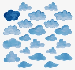 Cloud Sky Blue Euclidean Vector - Облака Вектор