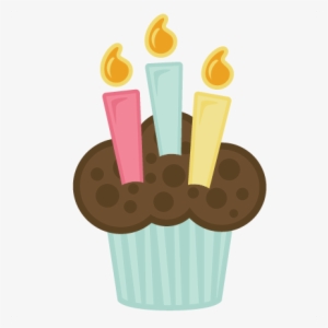 Birthday Candles Png Icon - Birthday Cupcake Vector Png