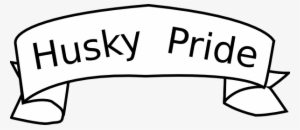 Husky Pride Banner Clip Art At Clker - Clip Art