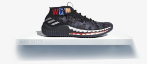 Bape X Adidas Dame 4 Black