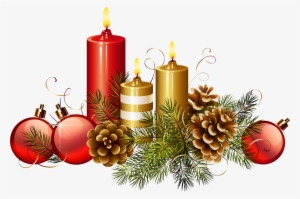 Christmas Candles Png Clipart Image - Christmas Candle Clipart