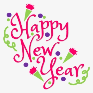 Happy New Year Clipart Sign - Happy New Year Clipart 2018