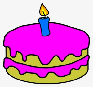 Bday Jala Pearson - Birthday Cake With One Candles