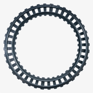 Night Train With Track - Circle